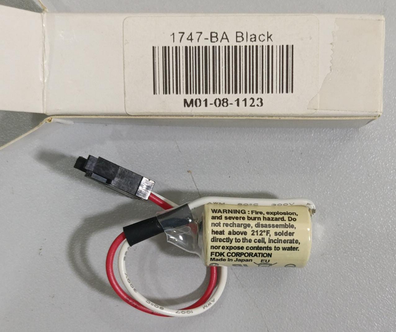 FDK Lithium Battery 1800mAh M01-08-1123 CR14250SE