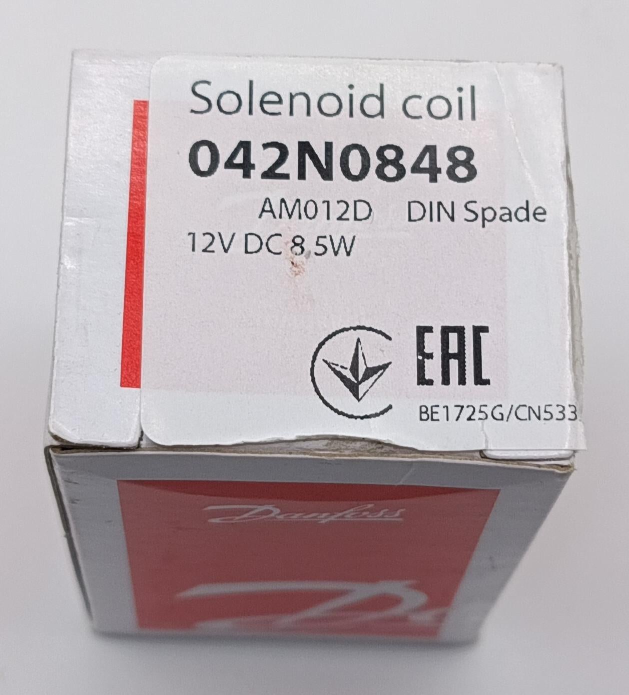 Danfoss Solenoid Valve Coil 042N0848
