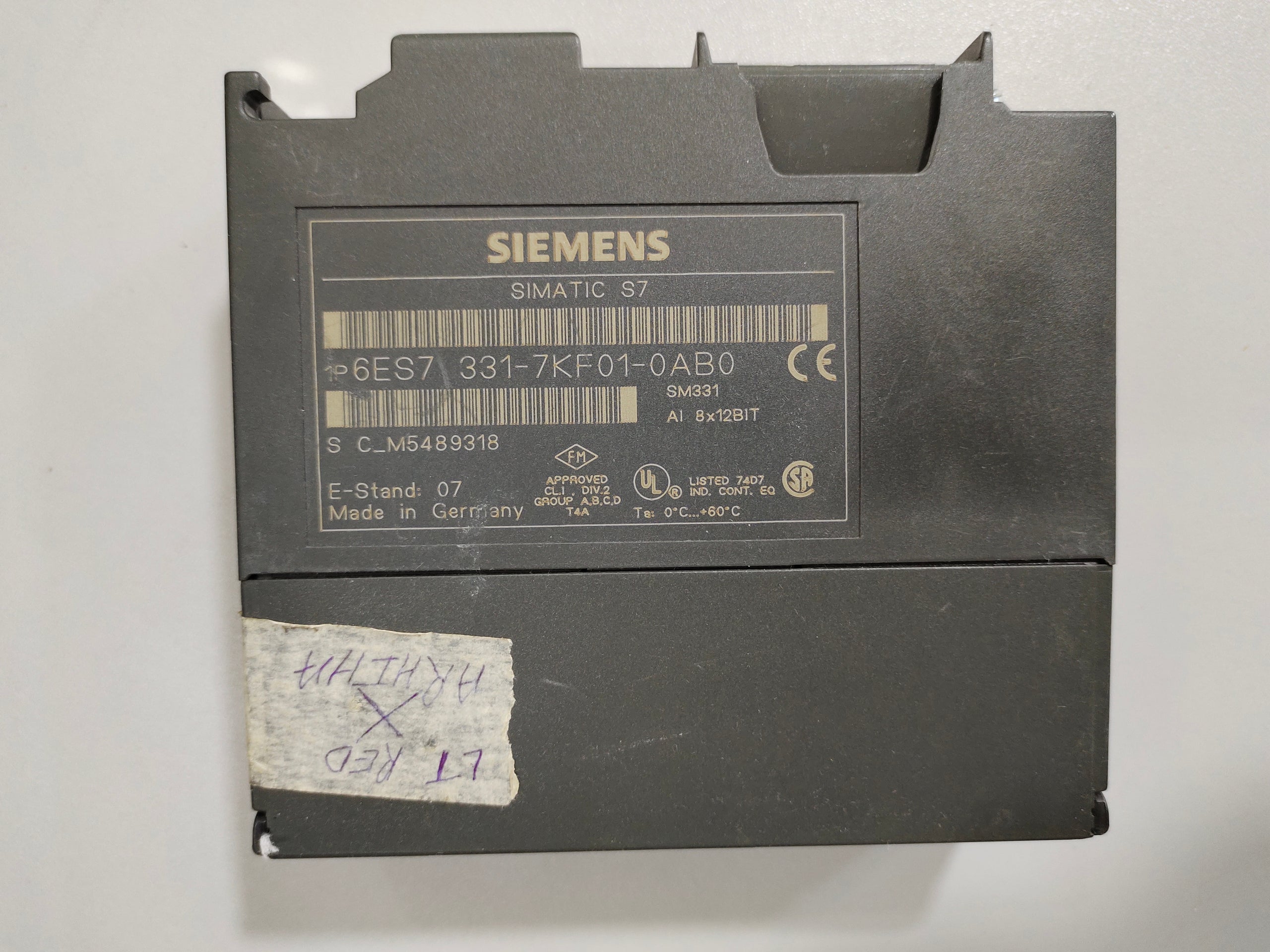 SIEMENS Analog input 6ES7 331-7KF01-0ABO