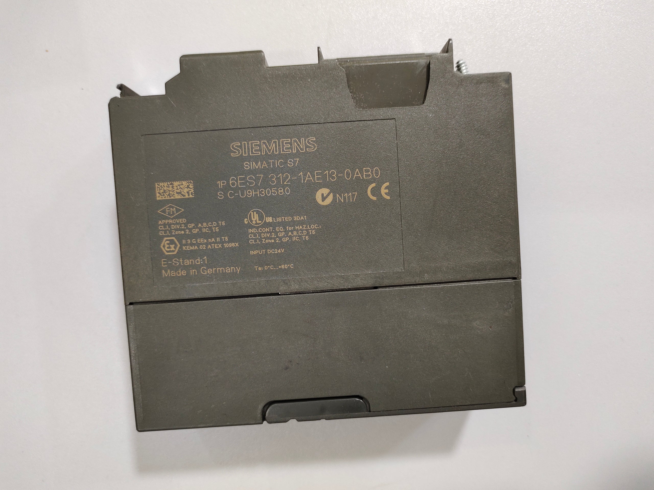 SIEMENS SIMATIC S7-300 CPU 312 6ES7312-1AE13-0AB0