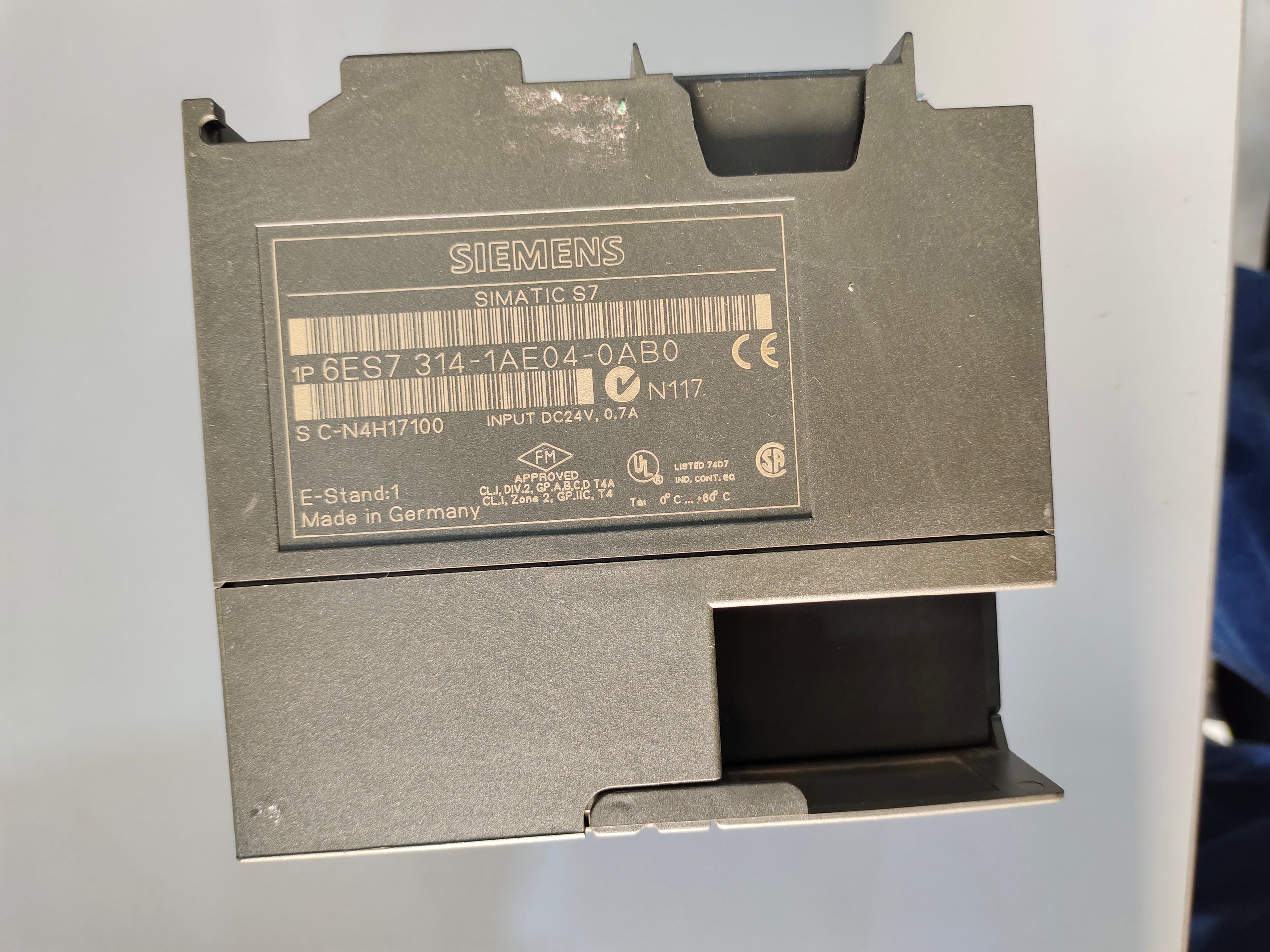 SIEMENS SIMATIC S7-300 CPU 314 6ES7314-1AE04-0AB0