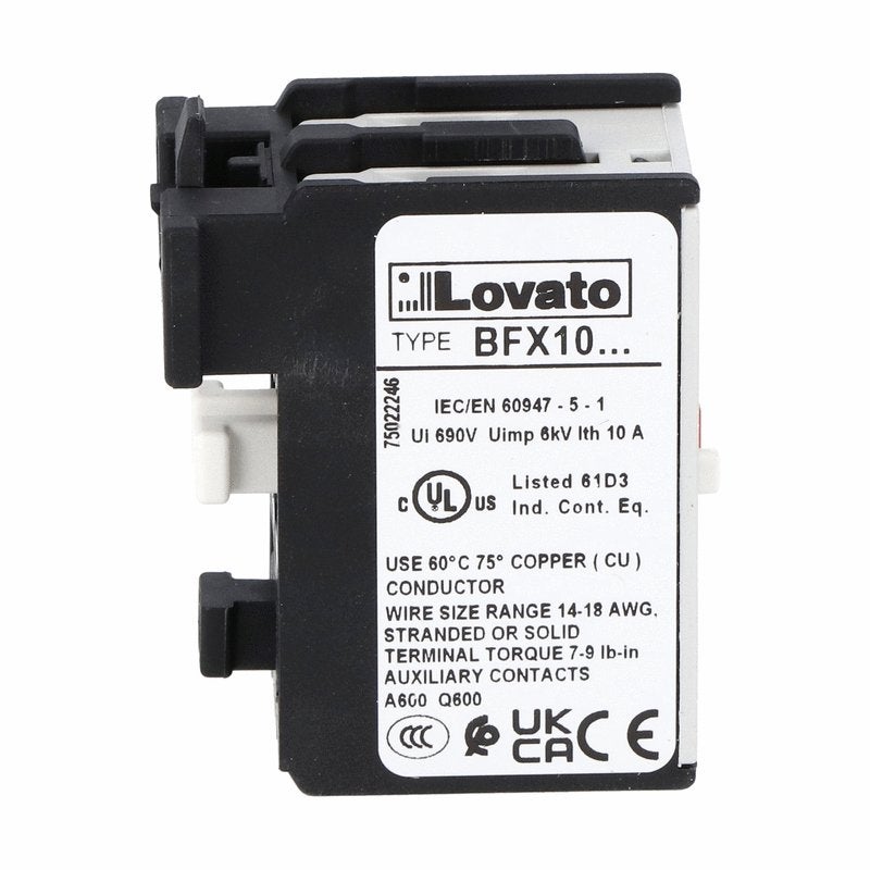 Lovato BFX1020 Auxiliary Contact Italy