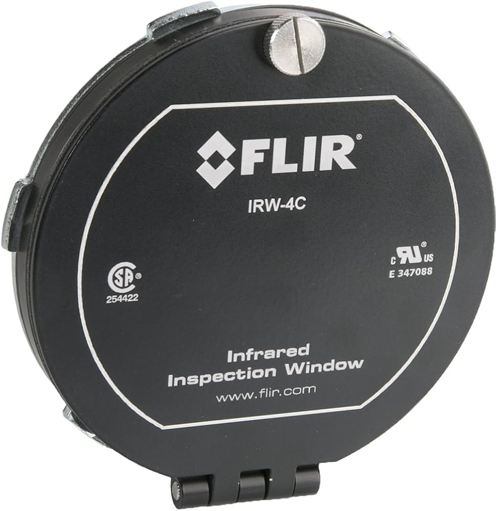 FLIR IRW-4C 4-inch Aluminum IR window Type 4/12 (outdoor/indoor)