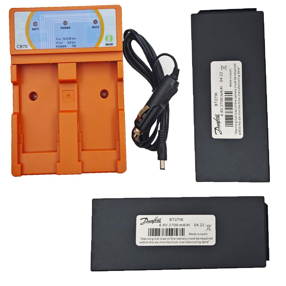Danfoss 4.8V BT27IK Battery 2700mAh Rechargeable Battery