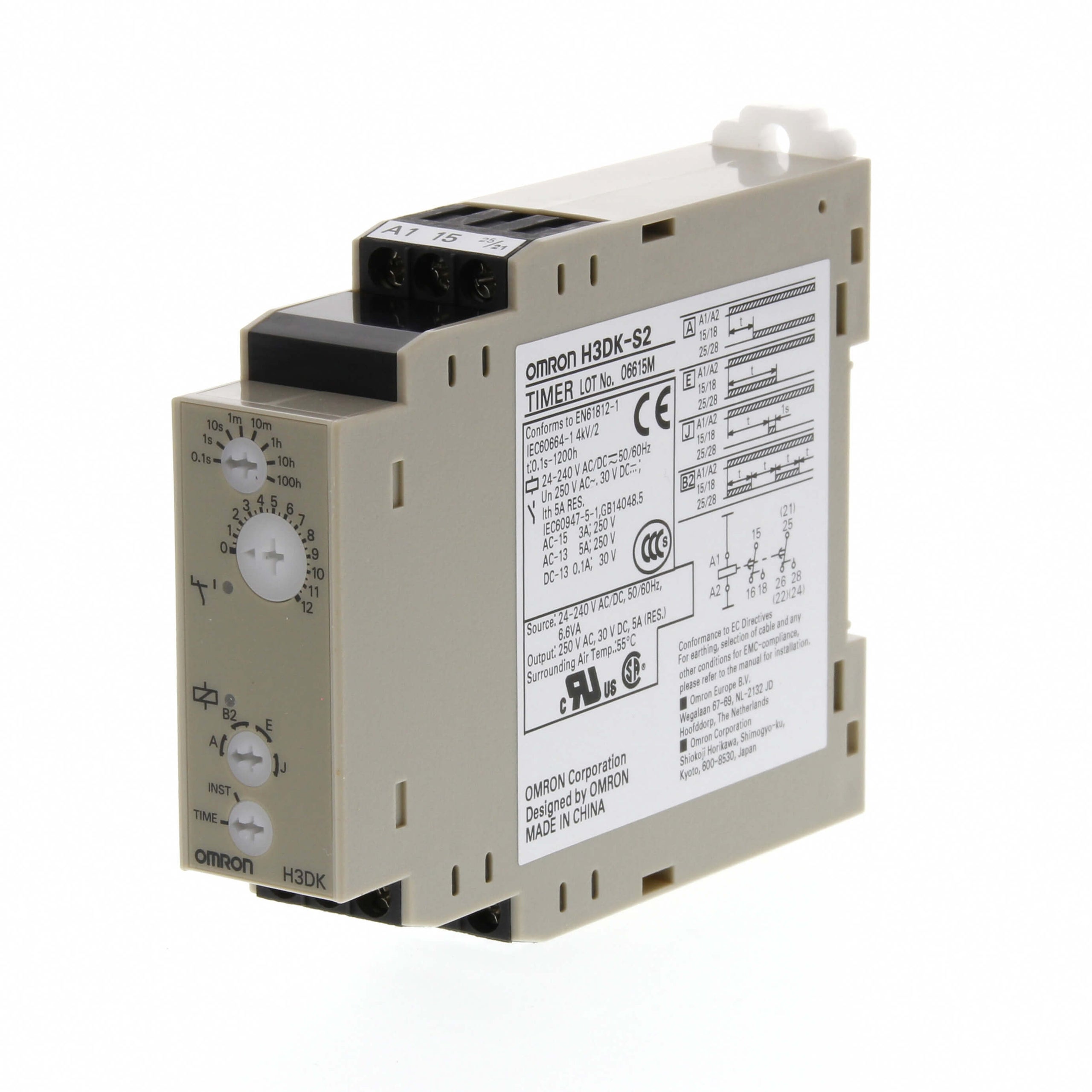 OMRON H3DK-S2 H3DKS2 Timer