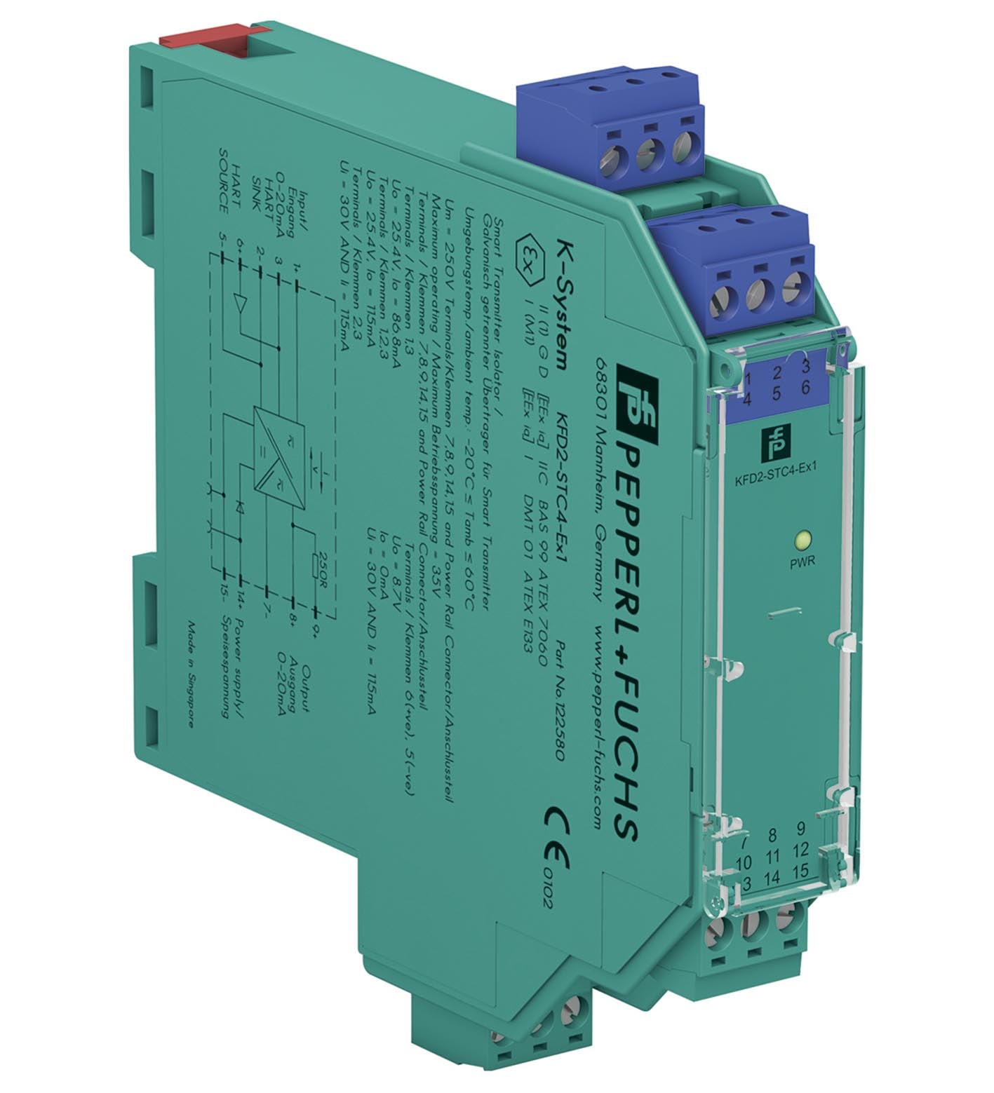 Pepperl+Fuchs Smart Transmitter Power Supply KFD2-STC4-EX1