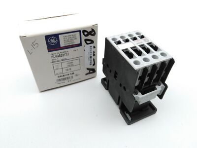 GE Auxiliary Relay Coil Contactor 3NO 1NC 20A 4P 110/120VAC RL4RA031TJ