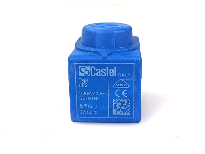 SOLENOID(Castel)Brand, Type – HF 2, 220-230VAC,50-60Hz,TA50C,8W CL,H