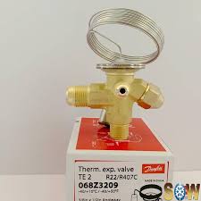 Thermostatic expansion valve-Danfoss Tx-2, For 1.57 Kw Chiller Danfoss TEX2 068Z3209