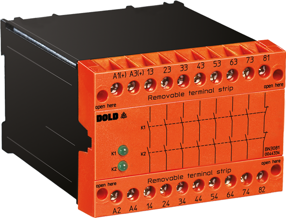 ABB Relay: I/O Extension Unit BN 3081.63/61 230VAC, F/ VFD Control Power AC Motor