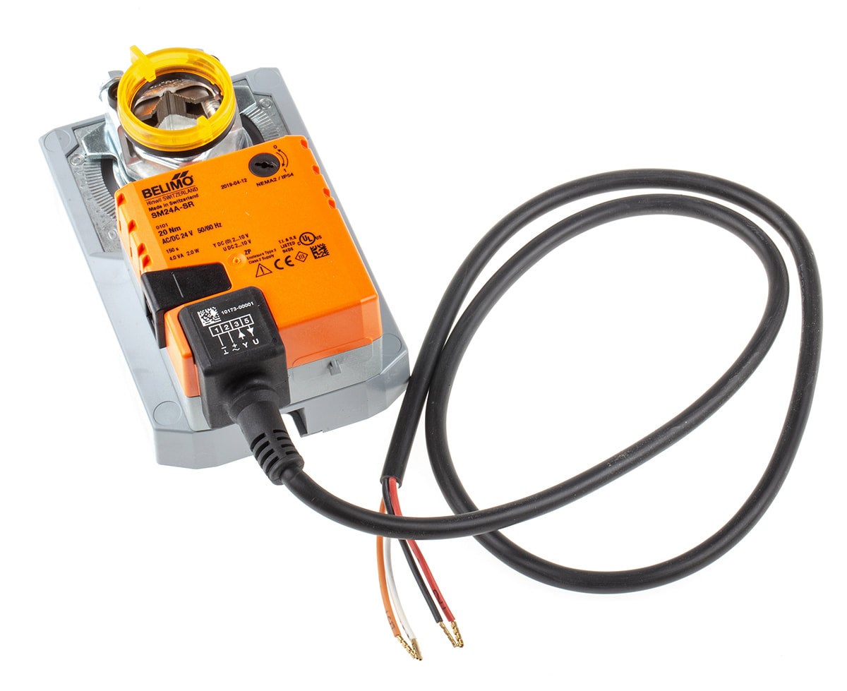Belimo Regulated Electric Dampers Actuator SM24A-SR-TP