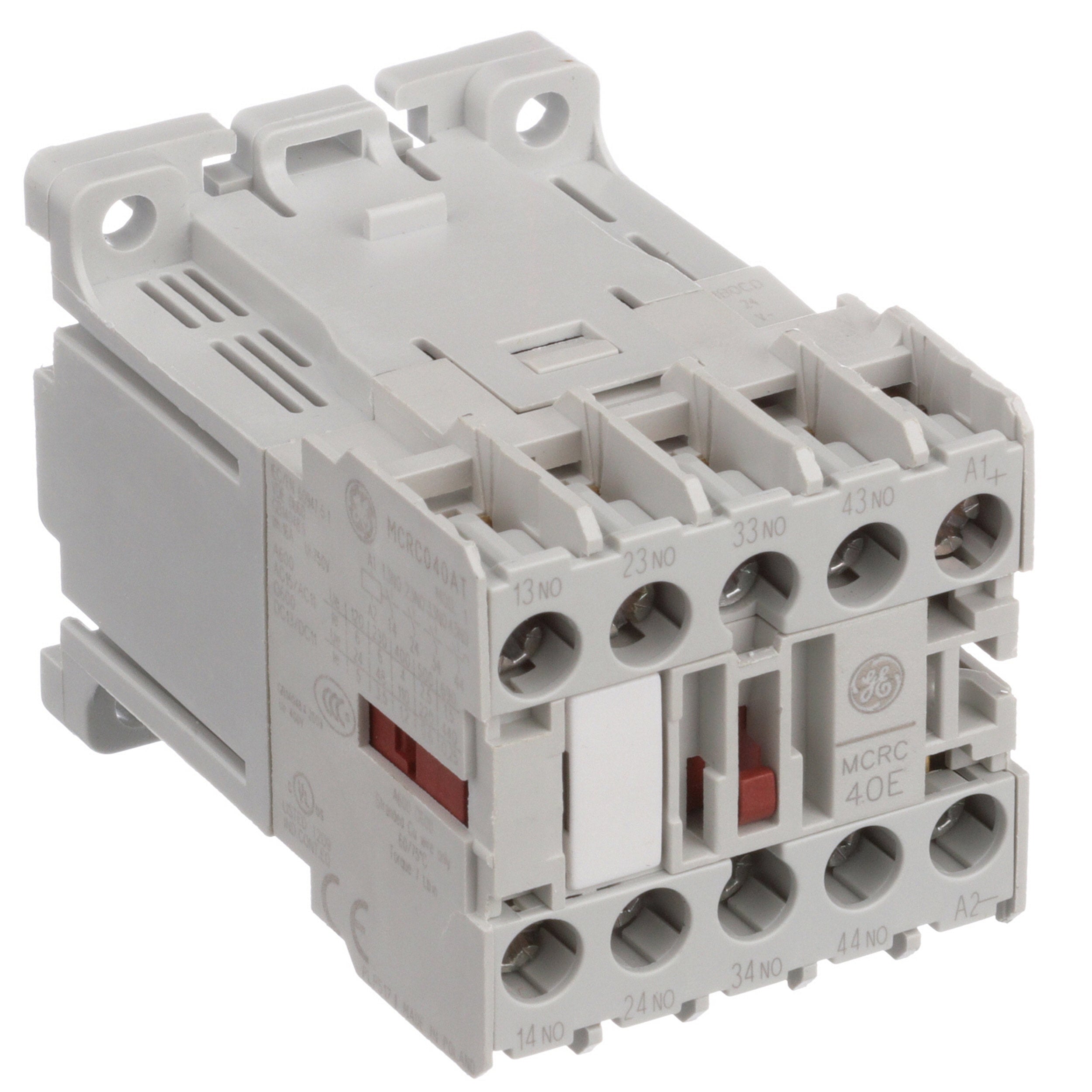 MCRI, 4-POLE MINI CONTACTOR RELAY WITH SCREW TERMINALS DC OPERATION   24 V 1.2 W ABB - MCRI-0-22-AT-D