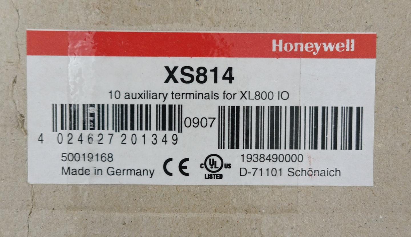 Honeywell Auxiliary Terminal Block XS814